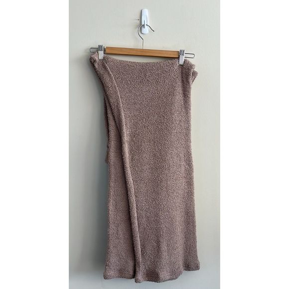 NWOT Lounge Plushā Taupe Kwallatee Size XL -Tall 32āLength Wide Leg Pants - Picture 2 of 5